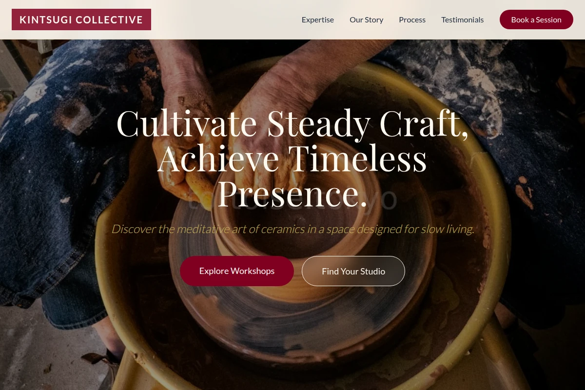 Potter Pottery Ceramic Studio