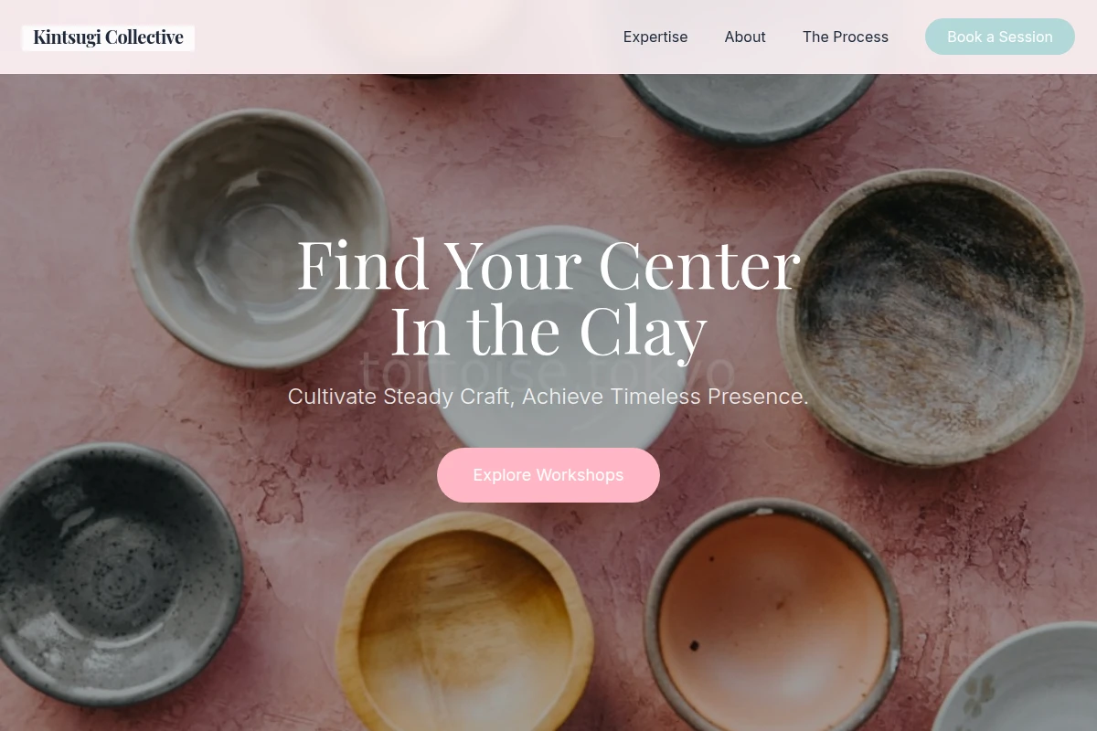 Minimal Pottery Ceramic Studio