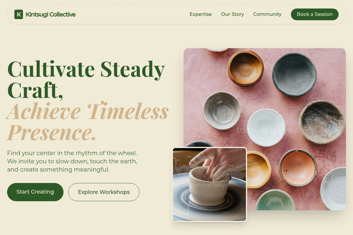 Calm Pottery Ceramic Studio