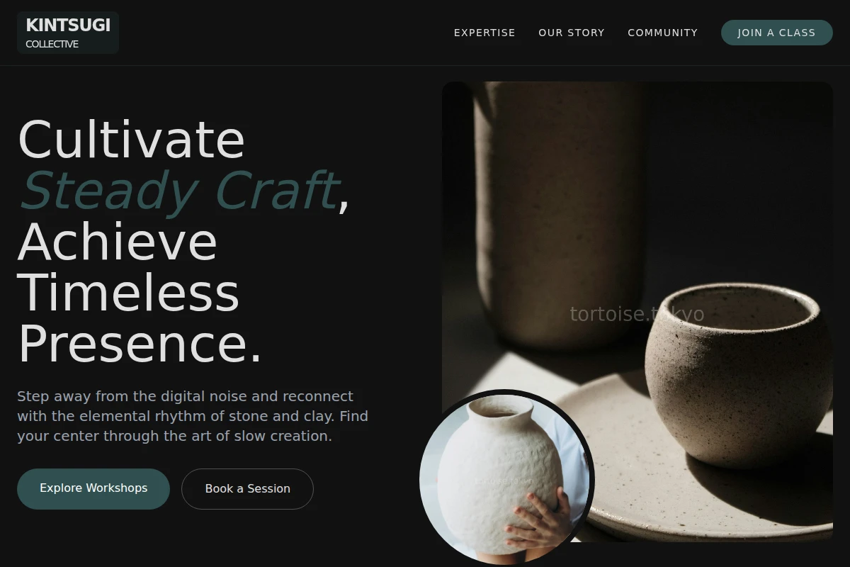 Stone Pottery Ceramic Studio