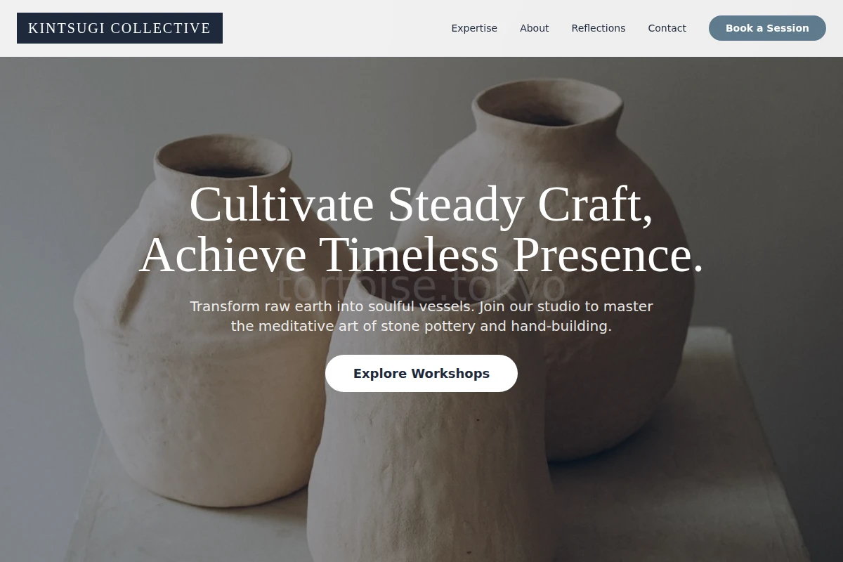 Stone Pottery Ceramic Studio