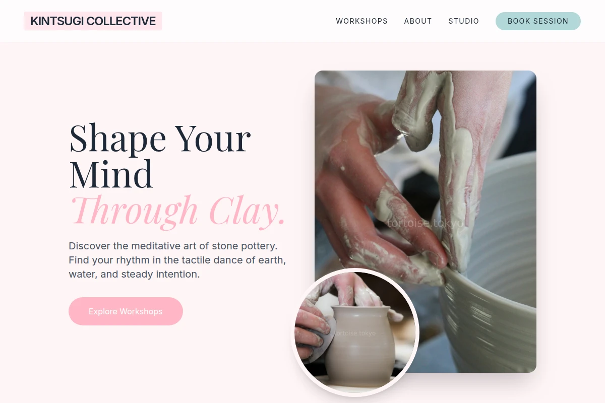 Stone Pottery Ceramic Studio